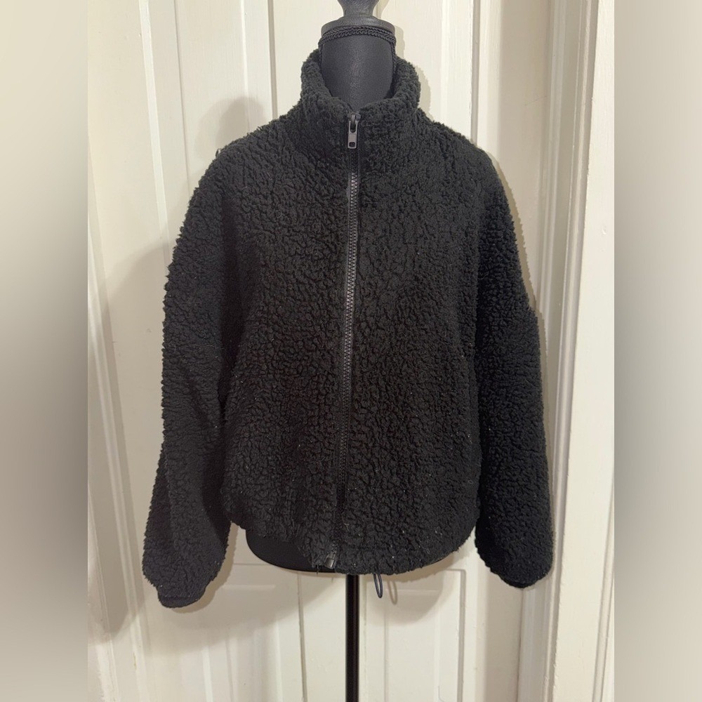 Women's size small Urban Outfitters Black Jacket fall winter coat jacket hoodie
